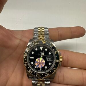 Rolex Black and Gold GMT-Master II
